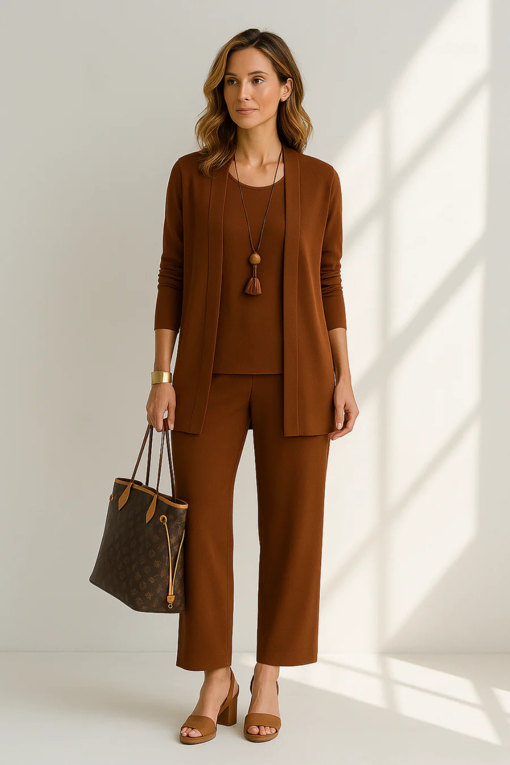 Women's Elegant Three-Piece Set – Formal Occasion Style