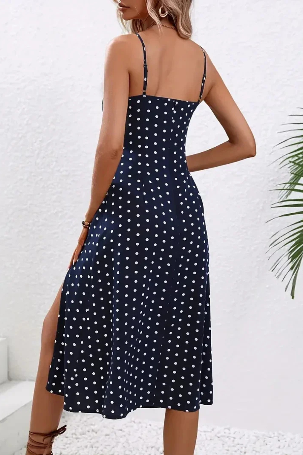 Women's Floral Boho Midi Dress – Sleeveless Summer Style