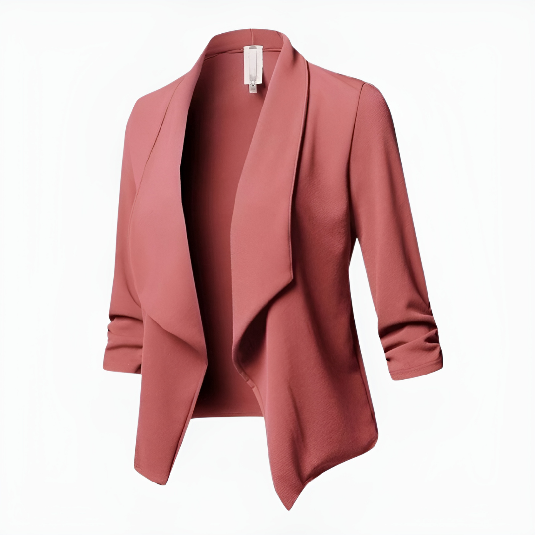 Women's Open Front Office Blazer – Casual Tailored Style