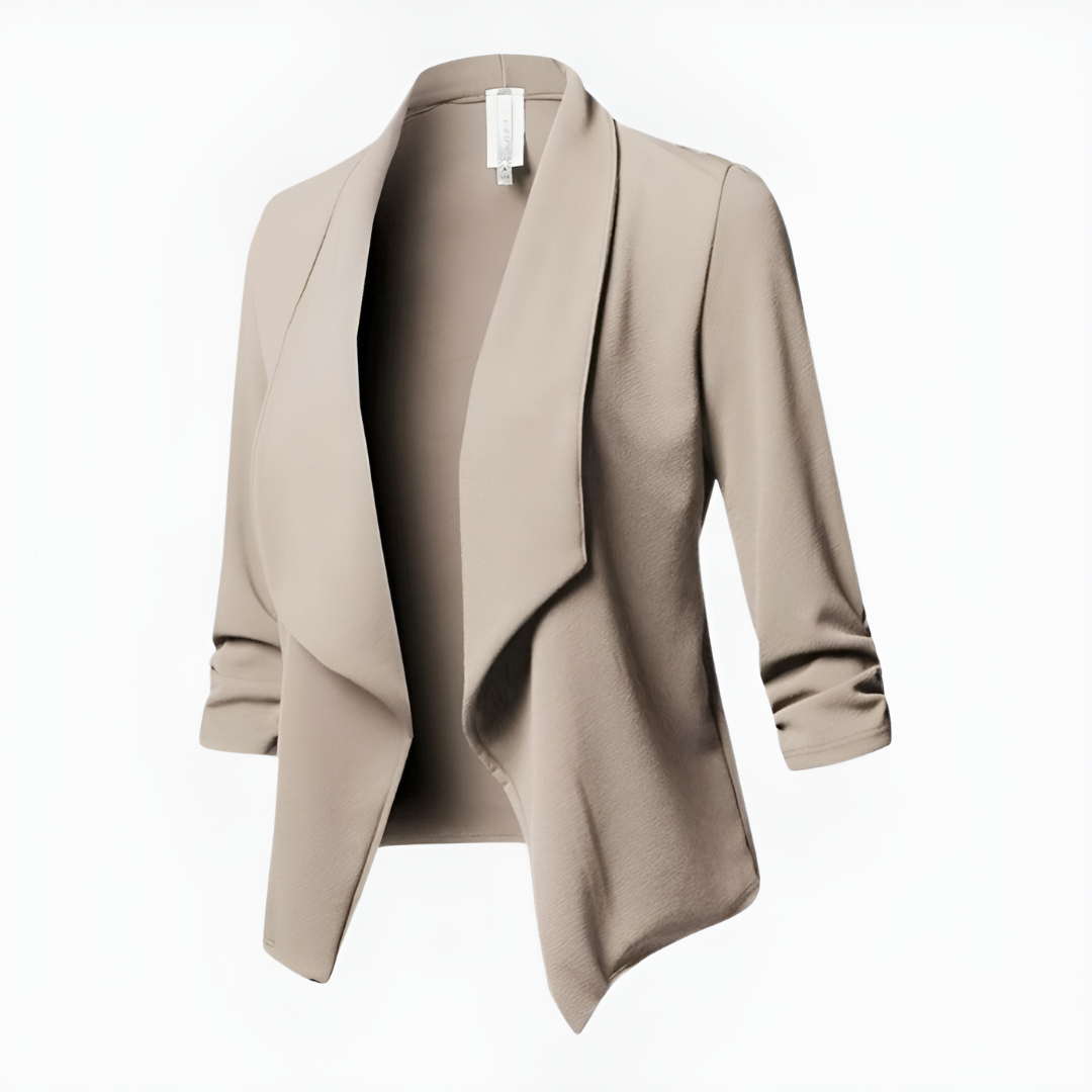 Women's Open Front Office Blazer – Casual Tailored Style