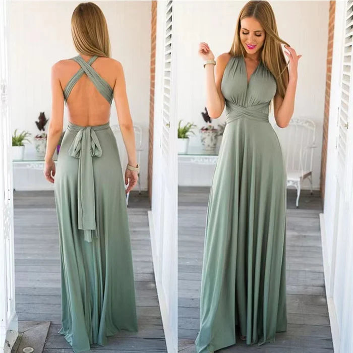 Women's Elegant Maxi Dress – Comfortable Feminine Everyday Style
