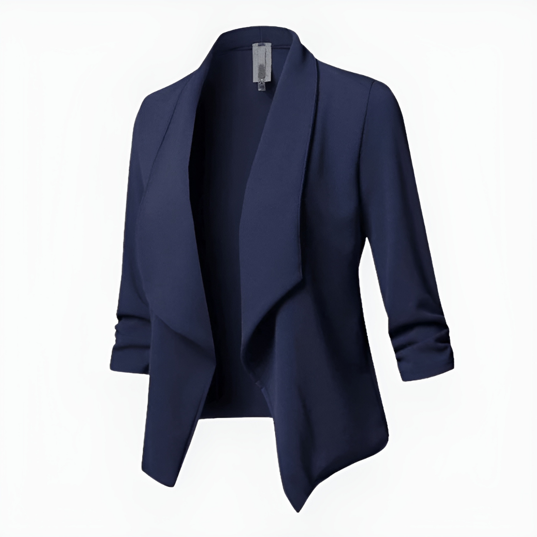 Women's Open Front Office Blazer – Casual Tailored Style