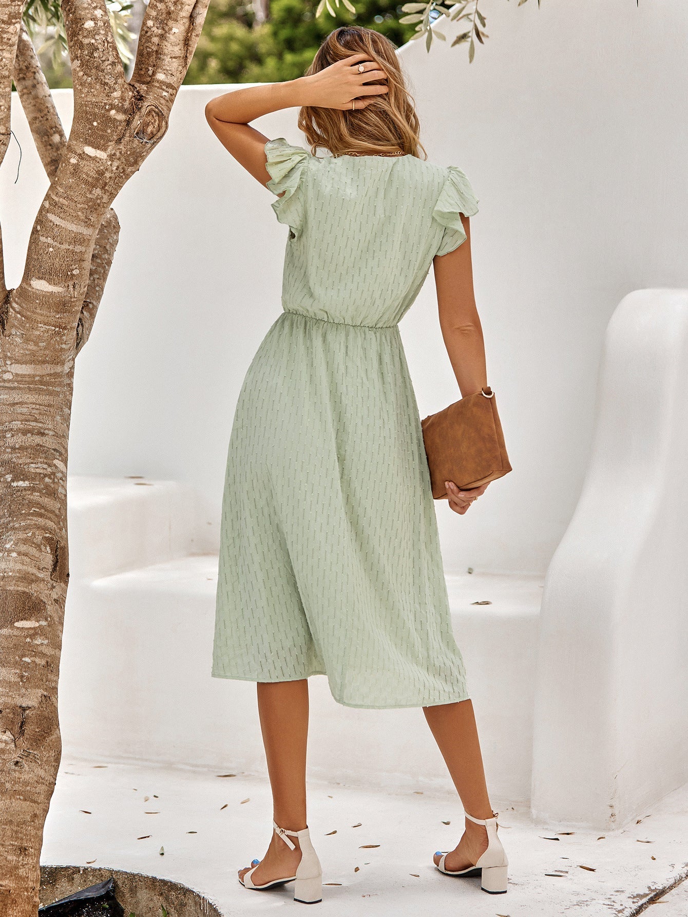 Women's Versatile Midi Dress – Elegant Everyday to Occasion Style