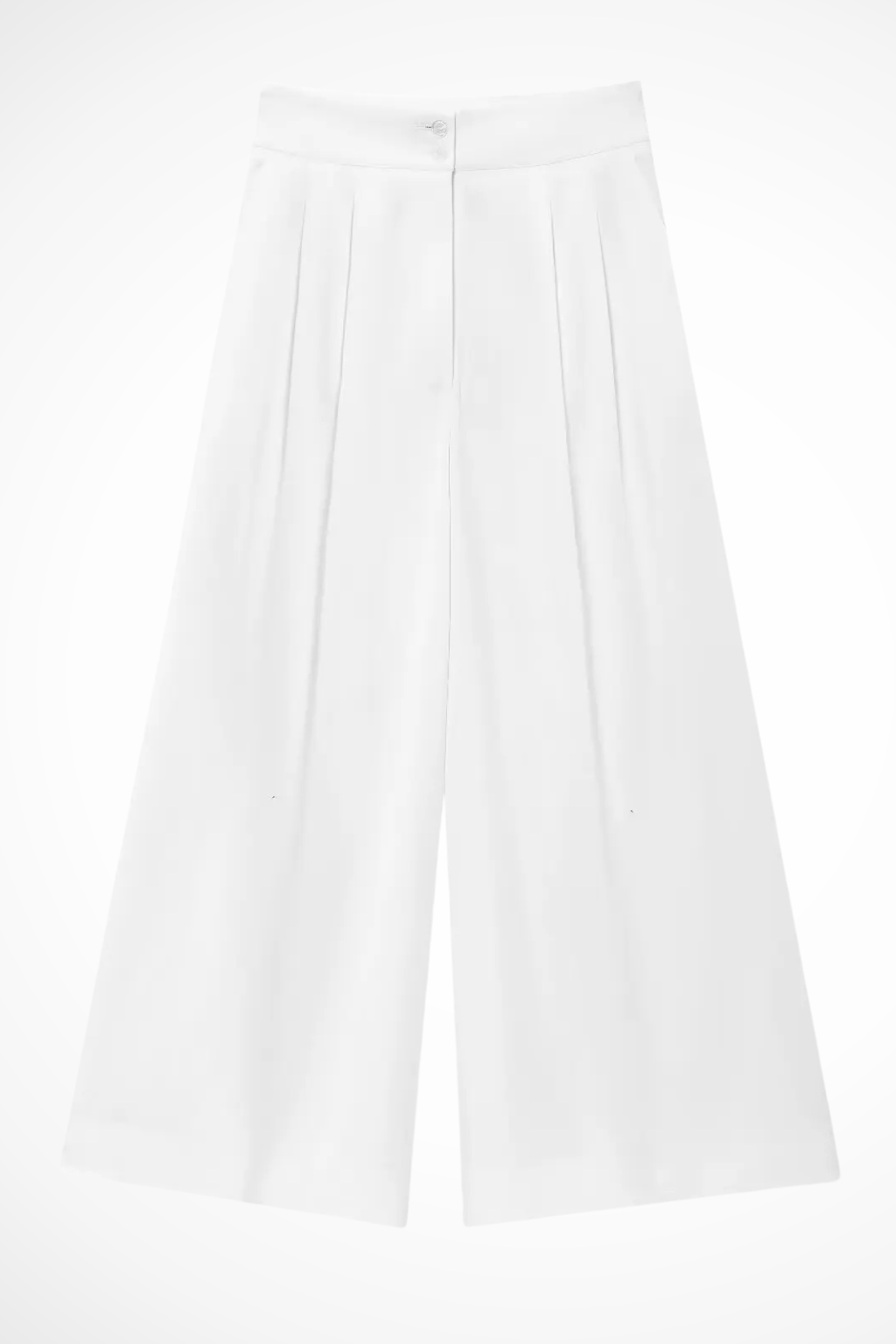Women's Belted Wrap Top and Wide Leg Linen Trousers Set – Elegant Style