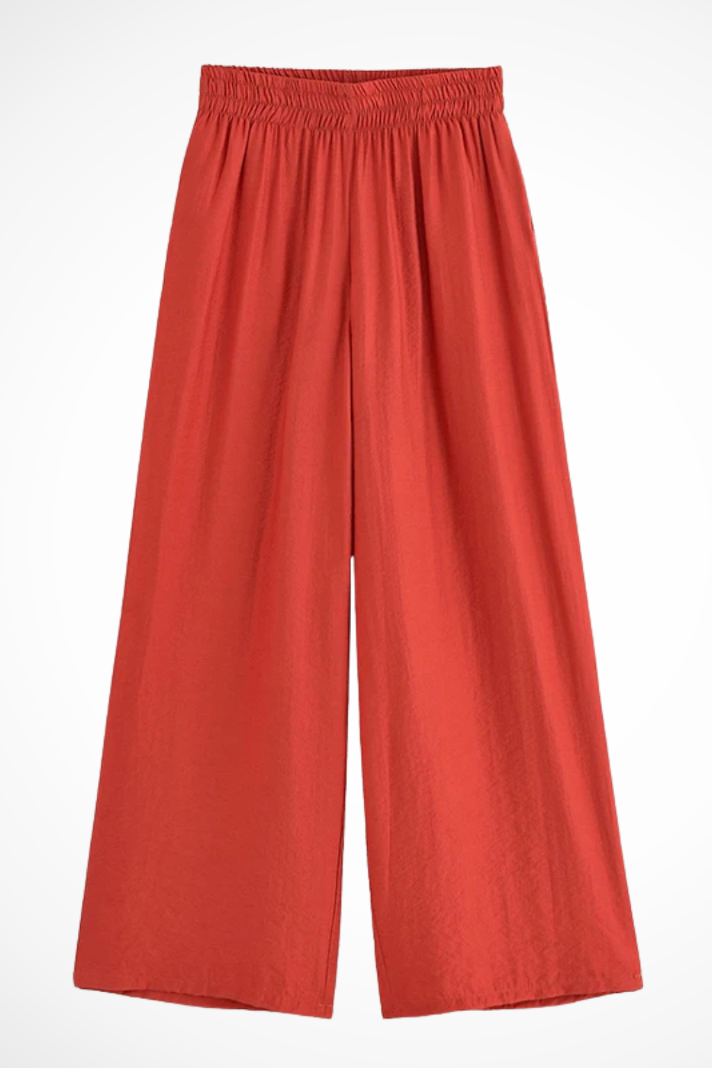 Women's Tie Front Shirt and Wide Leg Trousers Set – Elegant Style