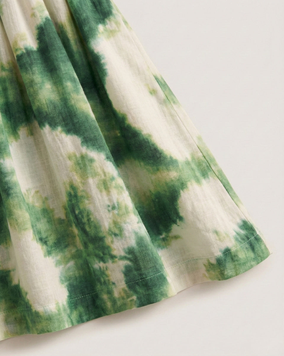 Women's Enchanted Flow Tie-Waist Maxi Dress