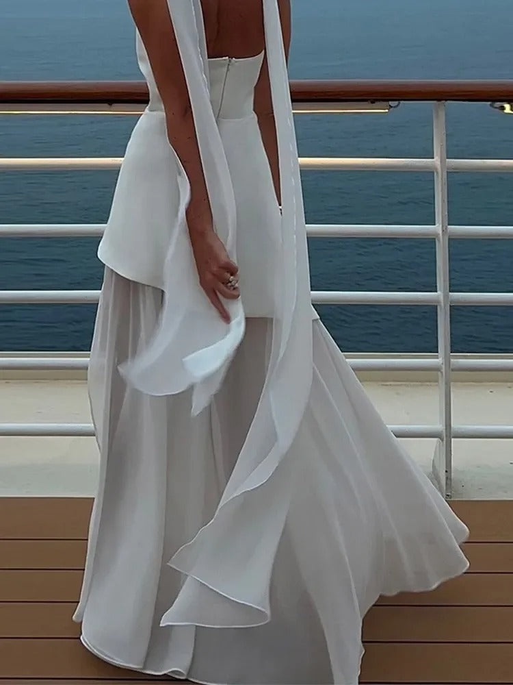 Women's Enchanted Motion High-Slit Maxi Dress