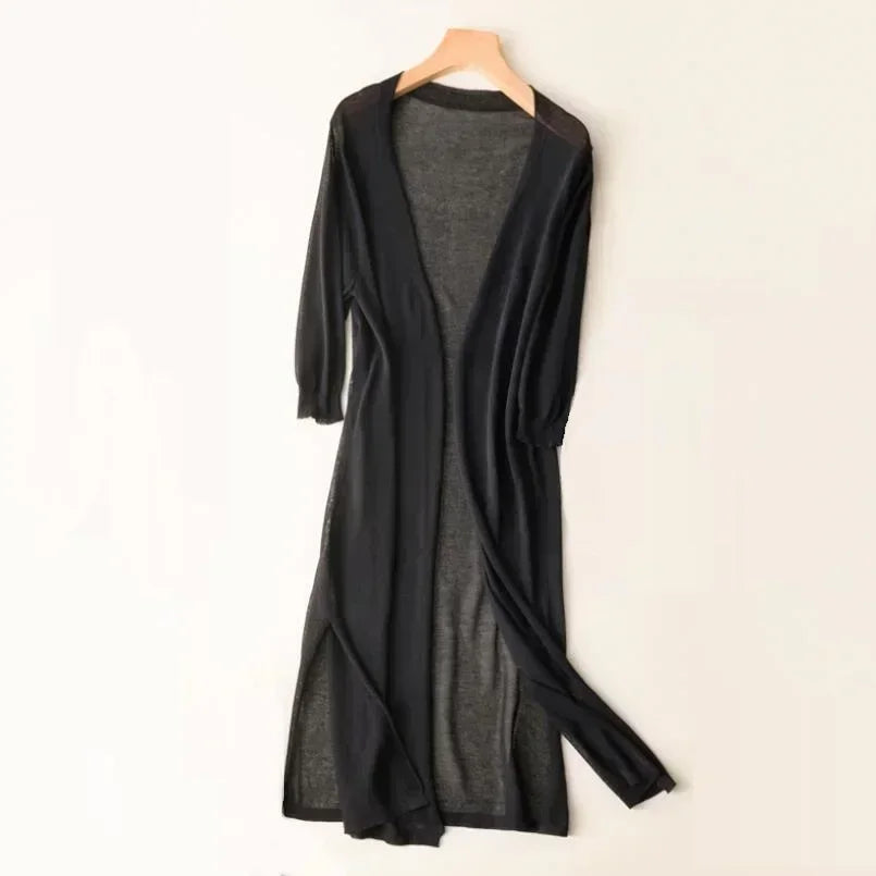 Danielle | Women’s Casual Relaxed Fit Long Cardigan