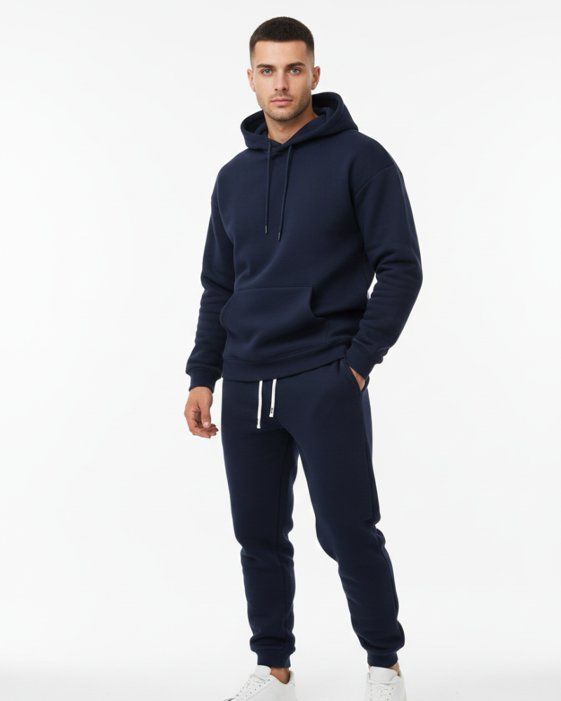 Men's Hoodie and Jogging Set – Breathable Regular Fit Casual Sport Style