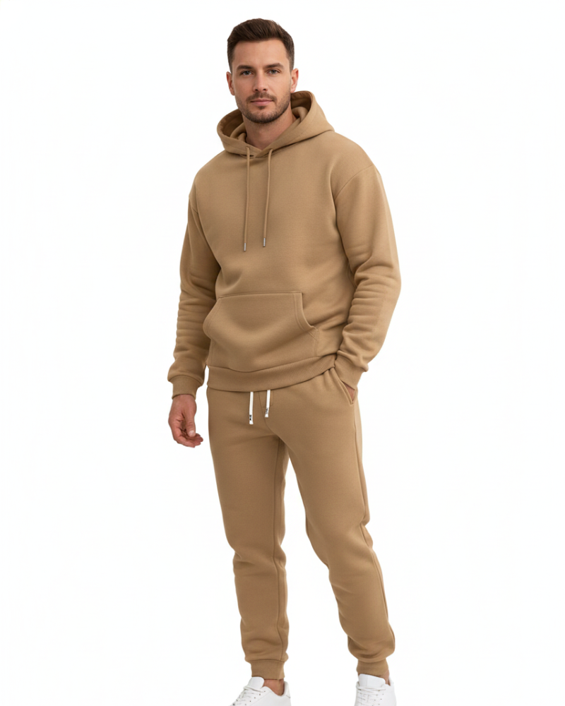 Men's Hoodie and Jogging Set – Breathable Regular Fit Casual Sport Style
