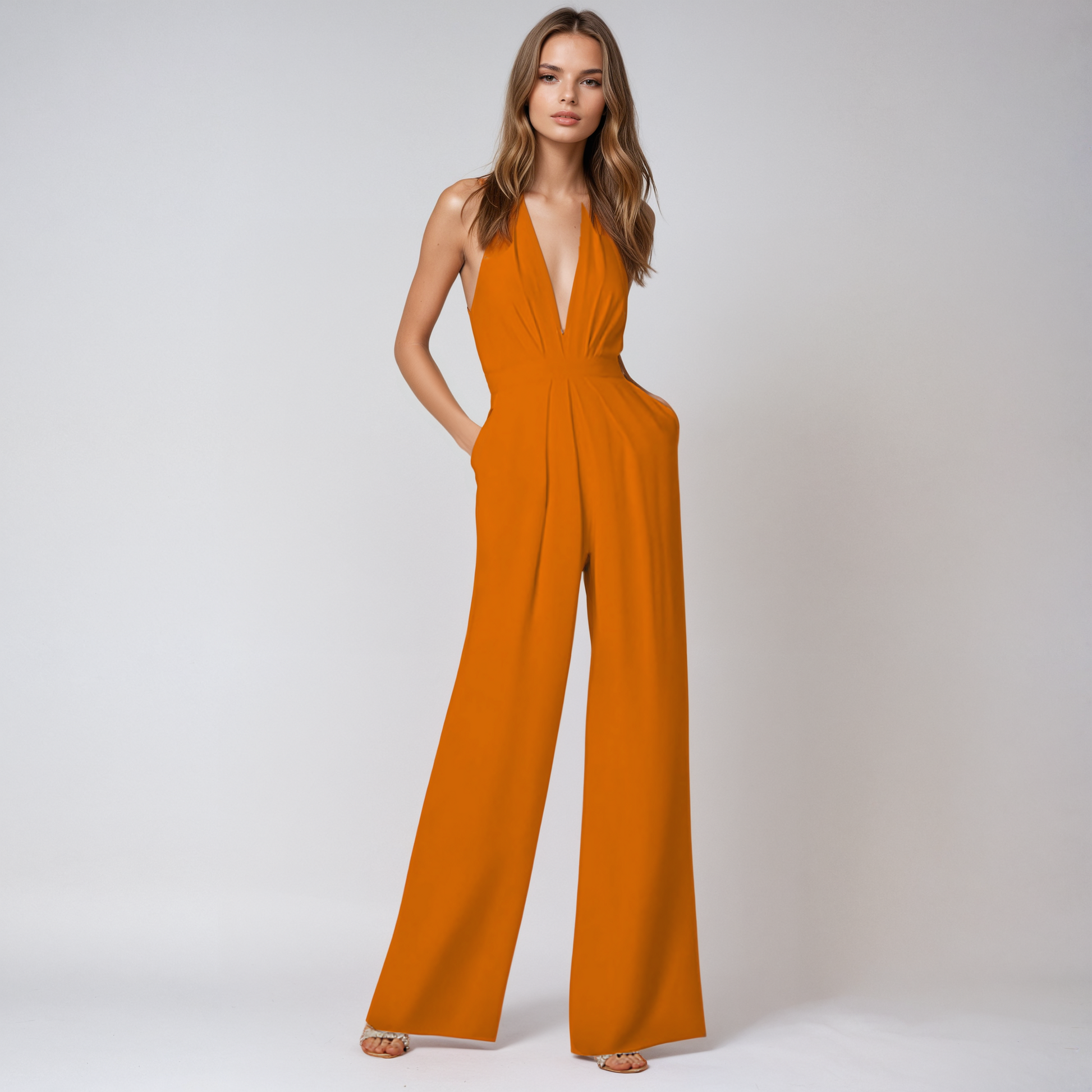 Women's Evening Jumpsuit – Flattering Elegant Refined Style