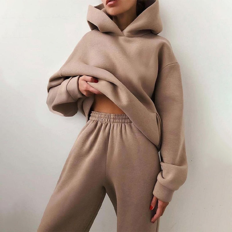 Women's Oversized Jogging Set – Relaxed Modern Comfort Style