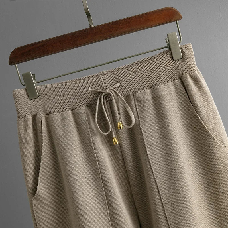 Women's Zebra Cashmere Lounge Set – Soft Chic Comfortable Style