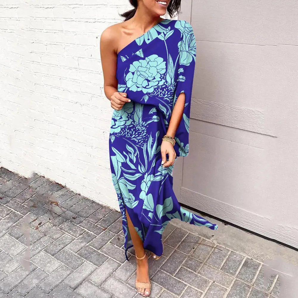 Women's Elegant Midi Dress – Comfortable Feminine Everyday Style