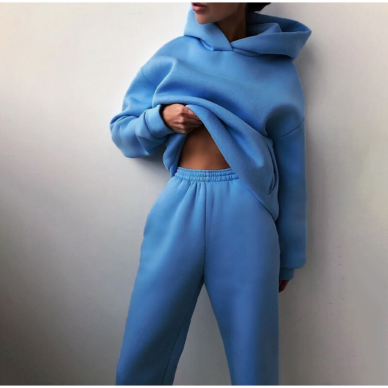Women's Oversized Jogging Set – Relaxed Modern Comfort Style
