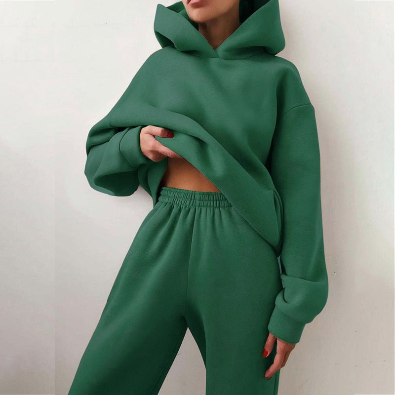 Women's Oversized Jogging Set – Relaxed Modern Comfort Style